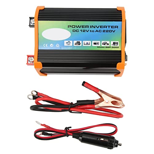 Inversor de Onda Senoidal Modificada de 300 w, Inversor de Carro Dc 12 V a Ac 220 V, Inversor de Car