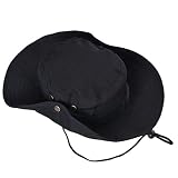 sunnymi Cap, Camping Bergsteigen Basecap Lässig Für Herren Damen Baby Hut Kappe Baseball Schick Für Freizeit und Sport Erreichte Junge Mädchen Hüte (Schwarz, 6.5cm)