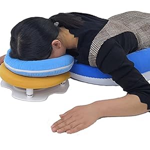 XWSM Schulterstützkissen Netzhautkissen Kopf Gesicht Nach Unten Kissen Für Post Vitrektomieaufblasbares Schlafendes Netzhaut-liegekissen