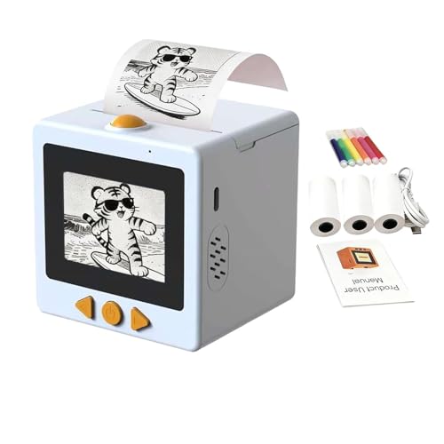 Mini imprimante autocollant connecté AI et étiqueteuse de poche portable