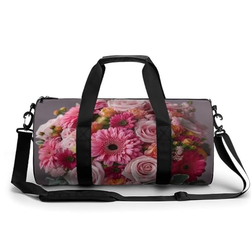 Sac de voyage fleur pour le yoga et les escapades du week-end
