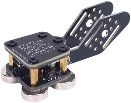 SPYMINNPOO Morse Code Key, Automatic Double Paddle CW Keyer with 4 Nd Magnet Bases, Type C Interface for Amateur Radio Operators - 3