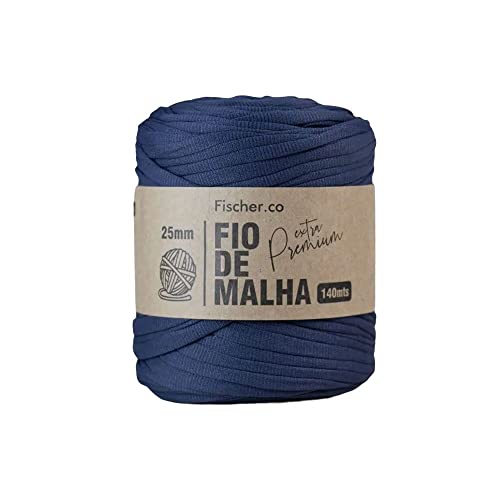 Fio de Malha Extra Premium Fischer 25mm x Rolo com 140m (44 MARINHO)