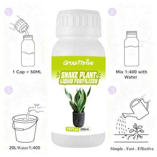 Fertilizante líquido orgánico para plantas de serpiente 300 ml miniatura 5