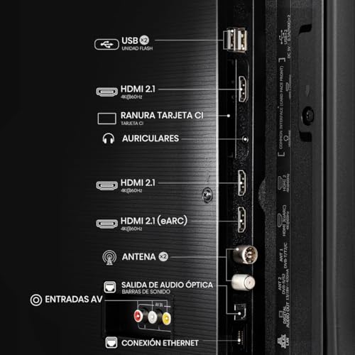 Hisense E7Q PRO 43E7Q PRO 43 4K Ultra HD Smart TV Wifi - vue 5