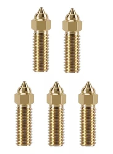 5x Bicos Nozzles Creality K1, Sv06 Plus Sv07, K1 Max Originais (0.4)