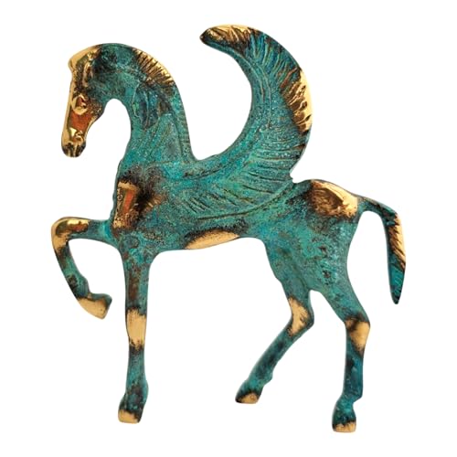 Altgriechische Bronzestatue Pegasus, Museumsreplik (172)