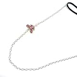  rougecaramel – Accesorios Cabello – Headband/diadema/invernadero cabeza Metal diseño mariposa en pedrería – rosa