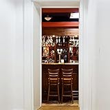 Selbstklebende Türaufkleber Wohnkultur Rotwein wasserdichte Tapete Druck Poster Wandkunst Bild Anzug Für Kinderzimmer A4 86x200 cm