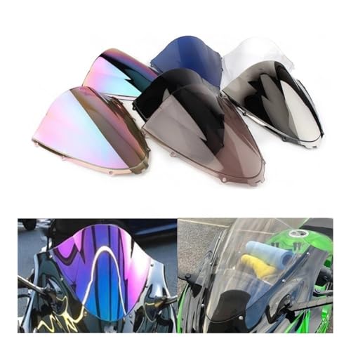 Spoiler extension pare-brise double bulle en acrylique premium pour ZZR 1400 - 2