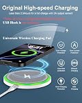 Pixel 10a 10 Pro XL Wireless Charger Android Fast Charging for Google Pixel 10 9a 9 Pro XL 8 8a 7, 2Pack 15w Wireless Charging Pad Cargador Inalmbrico para Samsung for Galaxy iPhone 17e 17 16Pro Max | 10 9a 9 Pro Xl 8 8a 7, 2Pack 15w Wireless Chargin