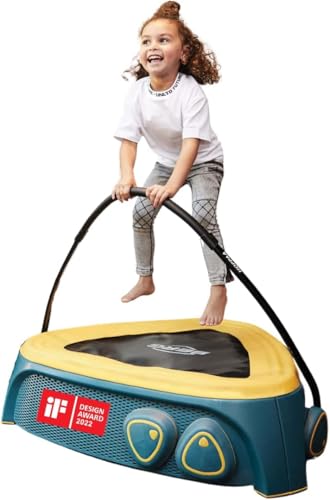 BERG Hoppaa Kindertrampolin für 1–4 Jahre | Indoor & Outdoor Mini...