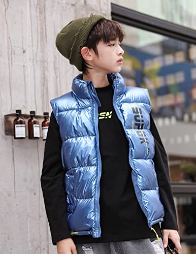 Down Puffer Vest for Boy Girls Winter Warm Puffer Sleeveless Jacket Waistcoats Snowsuit Winter Coat2
