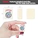 GUSTARIA 1.2” American Mahjong Tiles, 160 American Mahjong Tiles (Tiles Only, No Dice and Other Accessories)