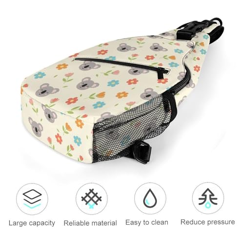 Mochila tipo bolso cruzado ligera para senderismo miniatura 5