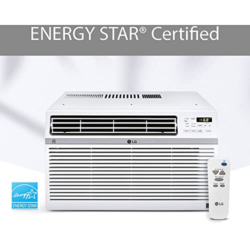 Lg 24,500 Window Smart Air Conditioner With Remote, Lw2521Ersm, 25,000 Btu, White #TOP7