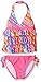 Angel Beach Girls' Sun Kiss Tie Dye Triple Tiered Tankini Set