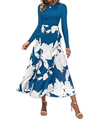 White Floral Lake Blue