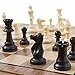Weighted Chess Set, Tournament Style Pieces, Green Sky, Chess Game (Plastic)