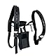 PMI Smoke Vest für SmokeNINJA Pro – Tragbares Nebelgeschirr mit Schläuchen, spritzwassergeschützt, hitzebeständig, für Cosplay, FX, Halloween, kompatibel mit SmokeGENIE