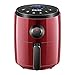 Friggitrice ad Aria per Uso Domestico Friggitrice ad Aria da 3,2 Litri Fornello Antiaderente Senza Olio Timer da 30 Minuti e Controllo della Temperatura Regolabile Friggitrici ad Aria con touchscr