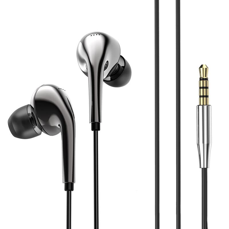 keephifiin-Ear Monitors BLON BL-T3 Headphones,11mm Composite Copper Clad Aluminum Diaphragm DD Earbuds of Full Bass and Strong Vocals for HiFi Sport, Games, Music Earphones (no mic, Gun)