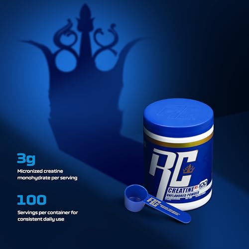 Image of Ronnie Coleman Signature Series Creatine XS, Unflavoured (100 Servings, 300g / 0.66lbs)