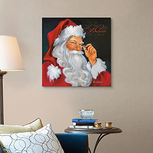 Believe Canvas Wall Art Print, Christmas Artwork #TOP3