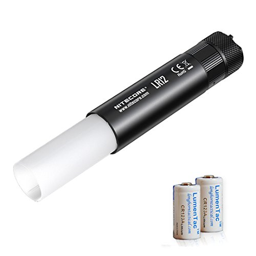 Nitecore Lr12 1000 Lumen Mini 2-In-1 Lantern Flashlight With 2X Lumentac Cr123A Batteries #TOP11