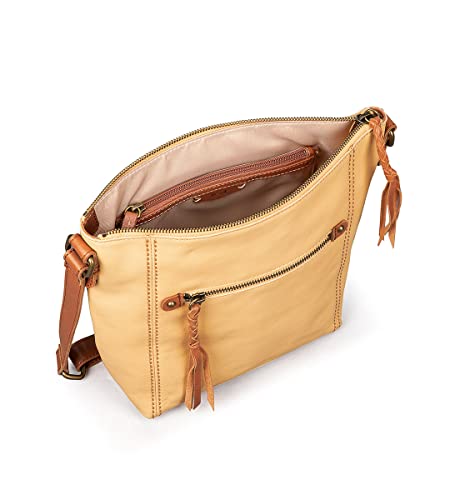 Image of The Sak Ashland Crossbody Purse - Women's Leather Handbag For Everyday & Travel - Cross Body With Adjustable Shoulder Strap
