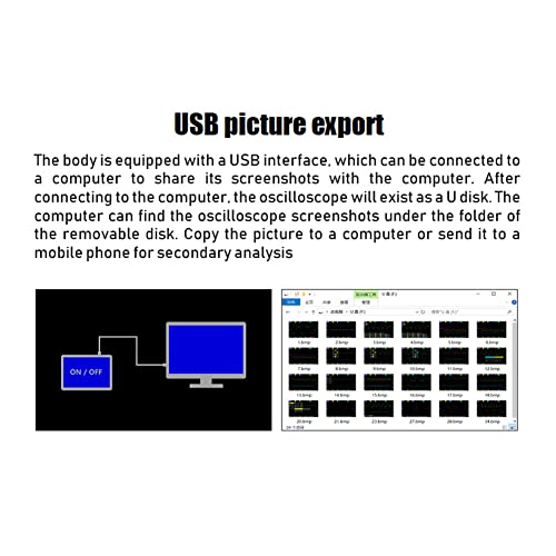 Skyxiu Digital Tablet Oscilloscope,With 2 Channel Handheld Multifunction Oscilloscope,100Mhz Bandwidth,1Gsa/S Sampling Rate 7" Tft Lcd Touch Screen(1013D Plus) #TOP3