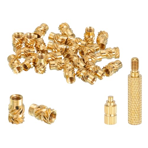 uxcell 30 ˂݃CT[g ͂񂾂ă`bvvXc[t M3 x 9mm H x 5mm OD ^J gbN [bgibg q[gZbgCT[g ߍ݃ibg 3DvgvX`bNip