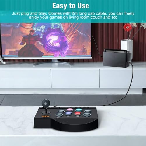 Joystick PXN 0082 compatible PC et consoles pour combos fluides