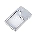 Produktbild ZHANG Kleine Lupe mit LED-Licht, 3X 6X Pocket Lupe Zum Lesen, Münzen, Briefmarken, Schmuck Bewertung