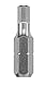 kwb 3 x Bits 25 mm Hex 3.0mm Industrial Steel (TQ 60 Stahl, ISO 1173 Antrieb C 6.3)