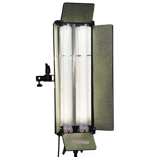CowboyStudio 550 Watt Photo Studio Digital Video Lighting Fluorescent 2-bank Light - 2 X 55 Watt
