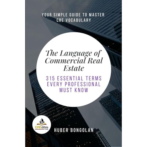 The Language of Commercial Real Estate Audiolibro Por Huber Bongolan arte de portada