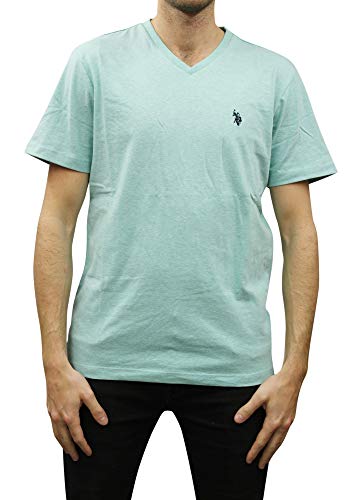 Image of U.S. Polo Assn. Men's Solid V‑Neck T-Shirt
