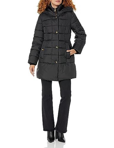 Anne Klein Women's Hooded Puffer
