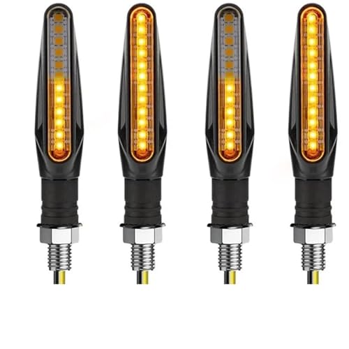 X|bgCg⏕tHOv KAWASAKI ZZR 400ɓK Versys 650 Z750 Ninja 650 Z1000ɓK Z900EBJ[LED_ŃCg ƖwbhCgJo[(4 Pcs)