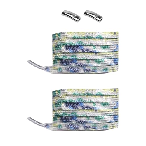 [�C���X�N] Elastic Shoelaces Stretchy Flat Shoelace for Adult Teen Unisex Shoe Laces Stretch Shoe Strings for Sneakers Trainers Flat