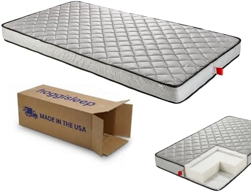7 Inch Semi Truck Mattress - 32x80, Quality Foam Mattress, Bunk S...