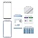 amFilm Galaxy Note 9 Screen Protector Glass (Full Screen Coverage), Tempered Glass Screen Protector for Samsung Galaxy Note 9 - Dot Matrix, Case Friendly, 3D Curved with Easy Installation Tray - 2018
