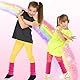 katmerio Elastische Neon Beinstulpen und Netzhandschuhe, 80er 90er Jahre Kostüm Zubehör, Neon Beinwärmer Retro Party Accessoires für 80er 90er Kostüm Party Fasching Karneval Zubehör