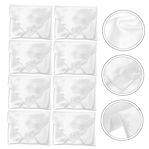 Servilletas de Tela Satinadas Ovaladas Paquete x8 miniatura 4