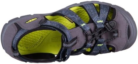 KEEN Unisex-Child Seacamp 2 CNX Closed Toe Sandals, Magnet/Evening Primrose, 4 - 4