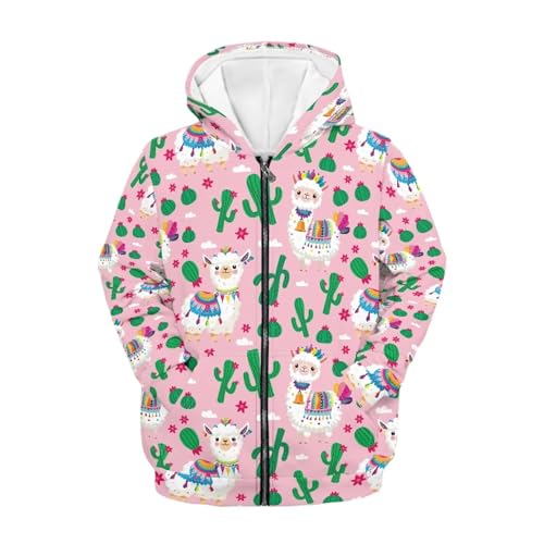 Dogs Blue Boys and Toddlers' Zip-up Hoodie Sweatshirt 6-16T Boys Girls Zip Up Hoodies Sweatshirts