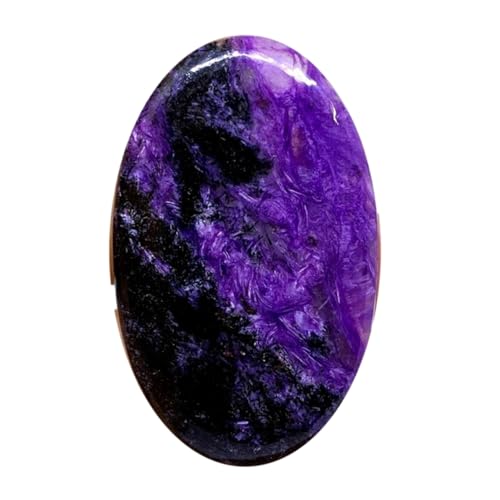 Cabochon charoite naturelle pour créer vos propres bagues et colliers