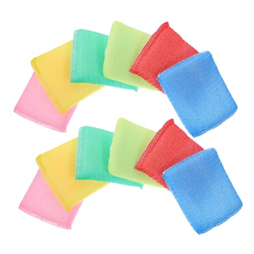 DECORNIJIA 24pièces Éponges De Nettoyage Réutilisables Non Rayantes Nylon De De Cuisine pour Vaisselle Nettoyage Et