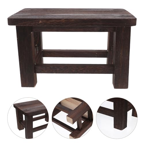Tabouret en bois massif polyvalent : la solution gain de place idéale - 8